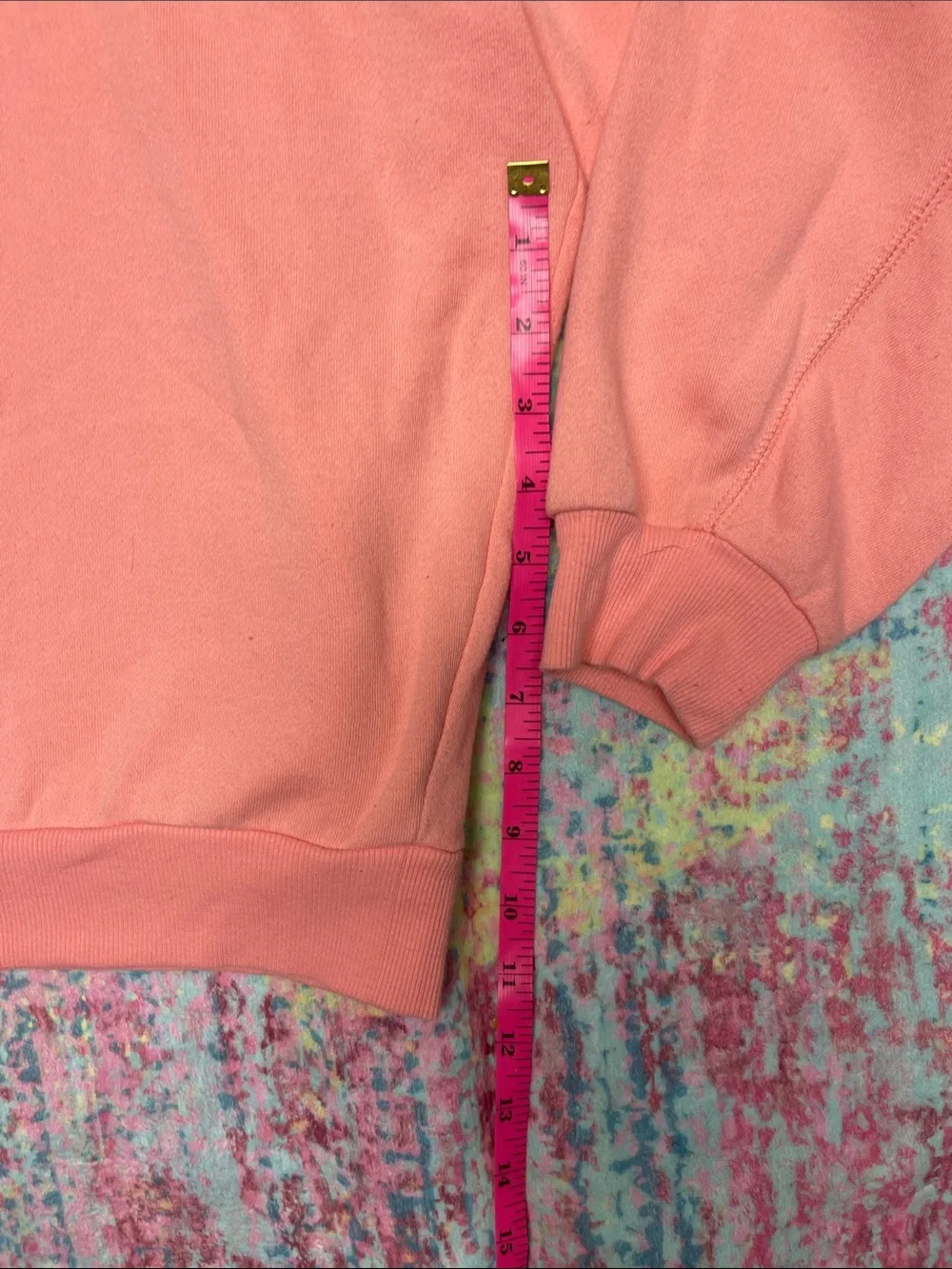 wild fable Pink Ribbed Crewneck Sweatshirt - Picture 7 of 7